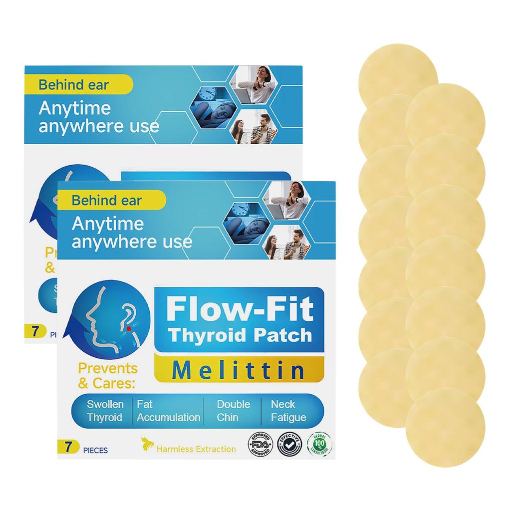 Thyroid Patch Gland Lymph Drainage Effective Heating Neck Sticker Herbal Health Care