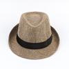 Мужская фетровая шляпа Jazz Cotton and Linen Pure Hat Dad Hat Imp Sun Shield Sun Hat White Hat Свадебные фетровые шляпы