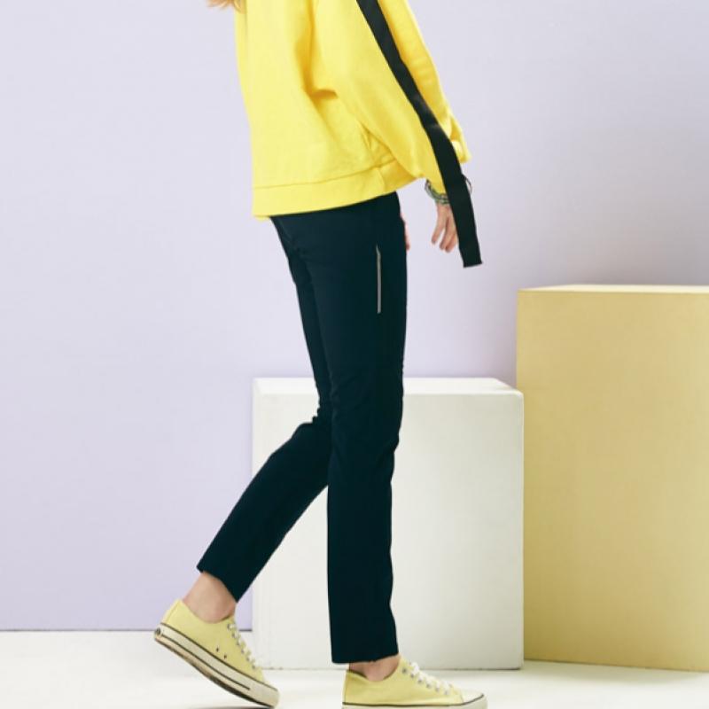 Bang Bang Women S Side elaStic Stretch pantS Navy