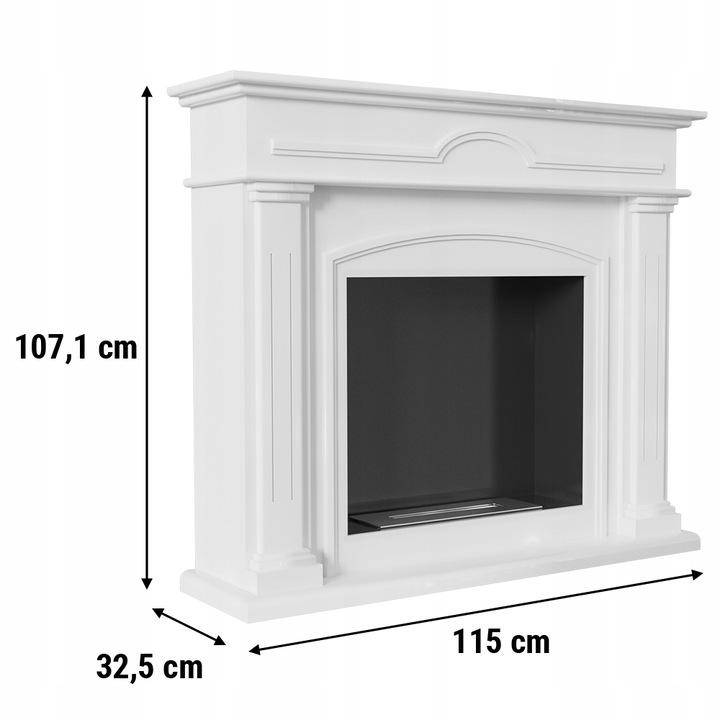 Портальный биоэтаноловый камин DECEMBER TÜV комплект