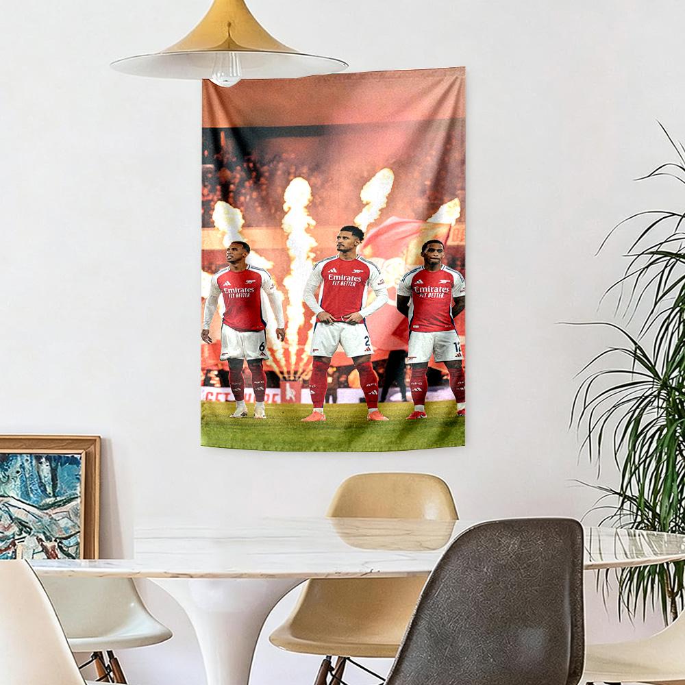 Arsenal Wall Decor Tapestry Art For Pet Memorial Birthdaywedding Party Backdrop Family Gift