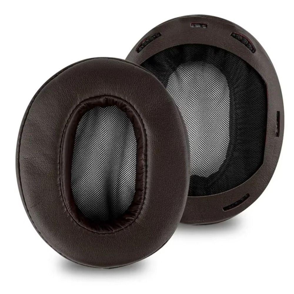 Black Headphone Ear Pads Round Earpads Cushion Cover Ear Cushions For Sony MDR 1A MDR 1ADAC