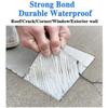 Waterproof Tape High Temperature Resistance Aluminum Foil Butyl Tape Fixing Wall Pool Roof Crack Duct Repair Sealed Self Tape