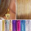 Hair Tinsel Bling Extension Glitter Sparkly Highlight Streak Night Club Party