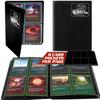Monster Binder 4 Pocket Matte Black Album Holds 160 and Pokemon Cards - - Yugioh, Magic, [item]