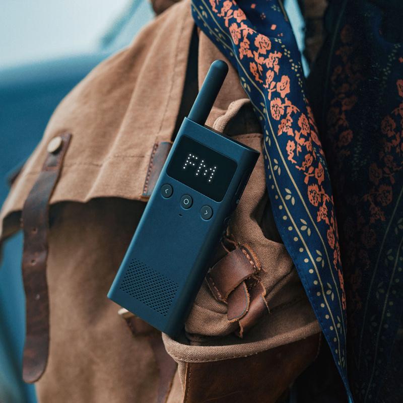 Xiaomi Mijia Smart Walkie Talkie 1S с FM-радиодинамиком, управление через приложение для смартфона, Bluetooth, обмен местоположением, быстрый командный разговор на открытом воздухе