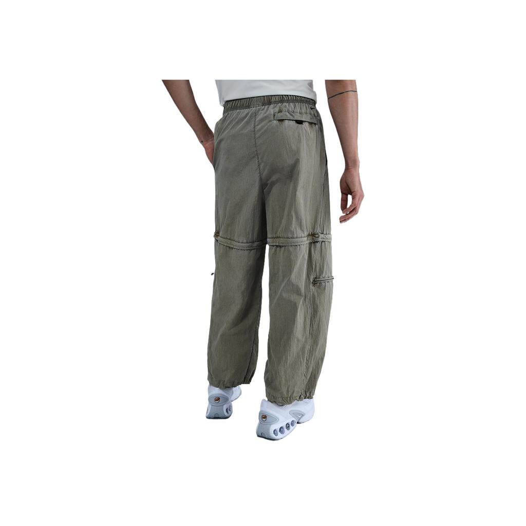 Nike SS25 Технологичные Удобные Мягкие Свободные Универсальные Повседневные Брюки Мужские низы Зеленый HJ2949-320