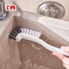 Bristle Hard Gap Cleaning Brush For Kitchen Sink Bathroom Tiles With Pp Handle Nylon