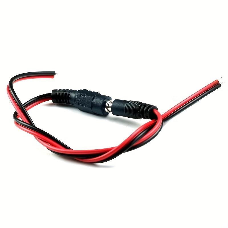 20 шт. 5,5 X 2,1 мм штекер 12 В постоянного тока штекерный соединительный кабель для камеры видеонаблюдения удлинитель хвоста 12 В постоянного тока провод