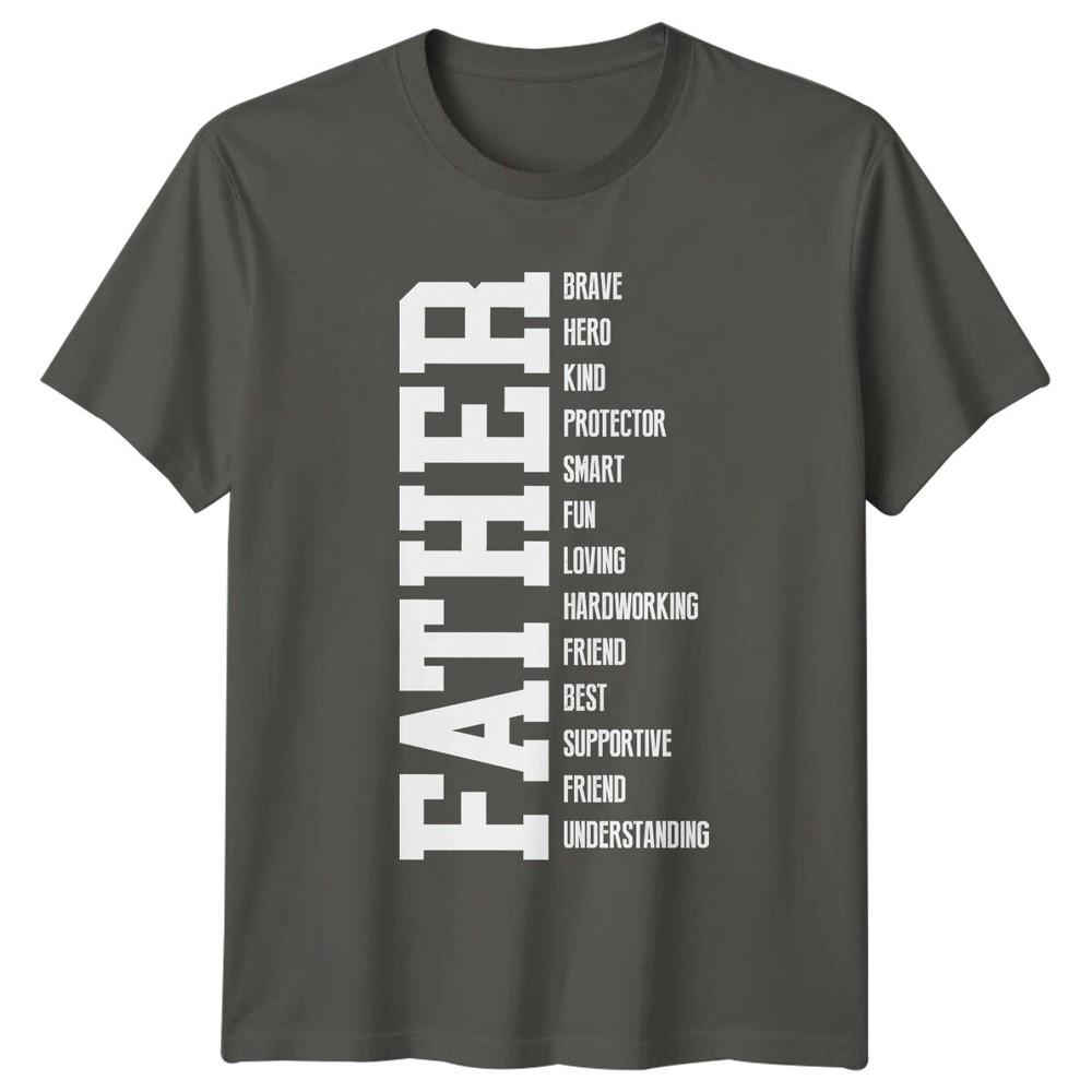 Father Definition Brave Hero Kind Protector TShirt Fathers Day Gift