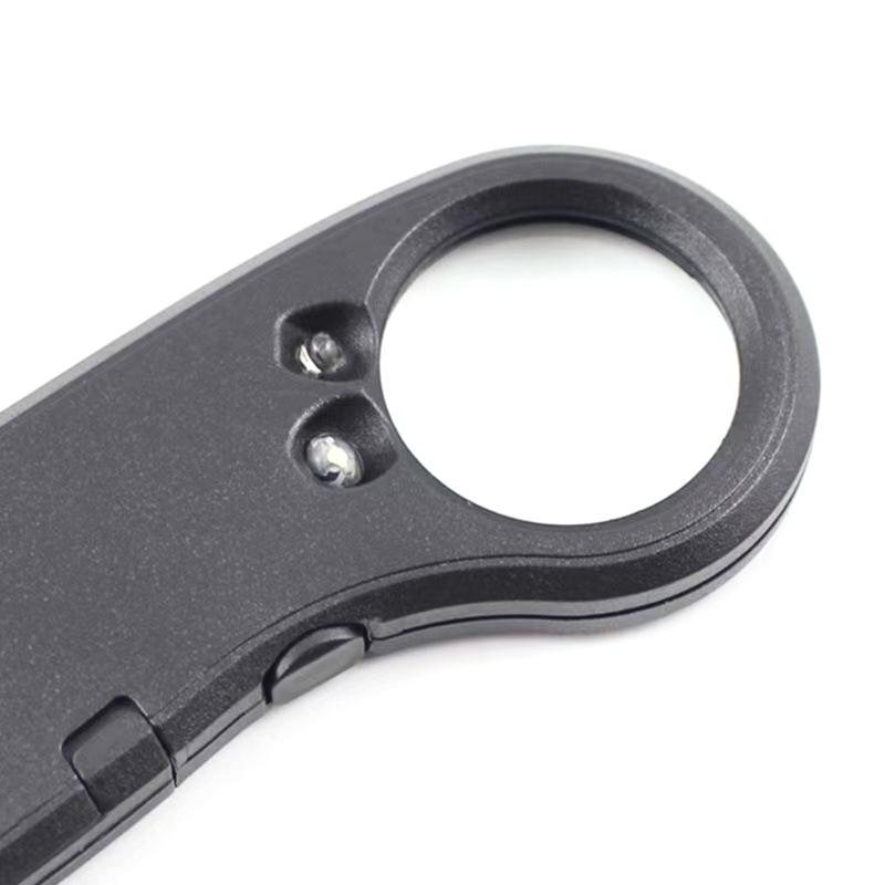 10-кратная лупа с подсветкой для ювелирных изделий, увеличительное стекло для научных документов, ювелирные линзы, лупы со светодиодами для чтения