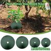 20 шт. Нетканые кольца для мульчирования деревьев Утолщенные многоразовые коврики для борьбы с сорняками вокруг деревьев Защита для деревьев Коврики для защиты от сорняков Круглые тканевые барьеры для корней деревьев