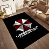 Квадратные ковры с символом корпорации Umbrella — отличный выбор для гостиных, спален, домашнего декора и в качестве подарков.