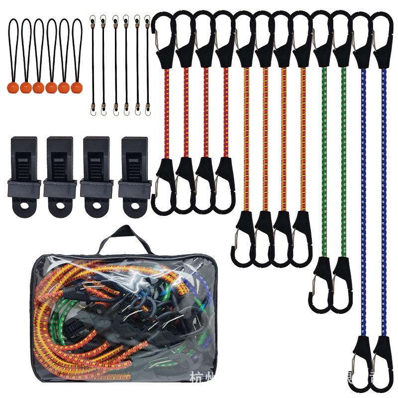 Эластичный ремень-стяжка для электровелосипеда: Универсальный резиновый шнур для крепления багажа и багажника велосипеда