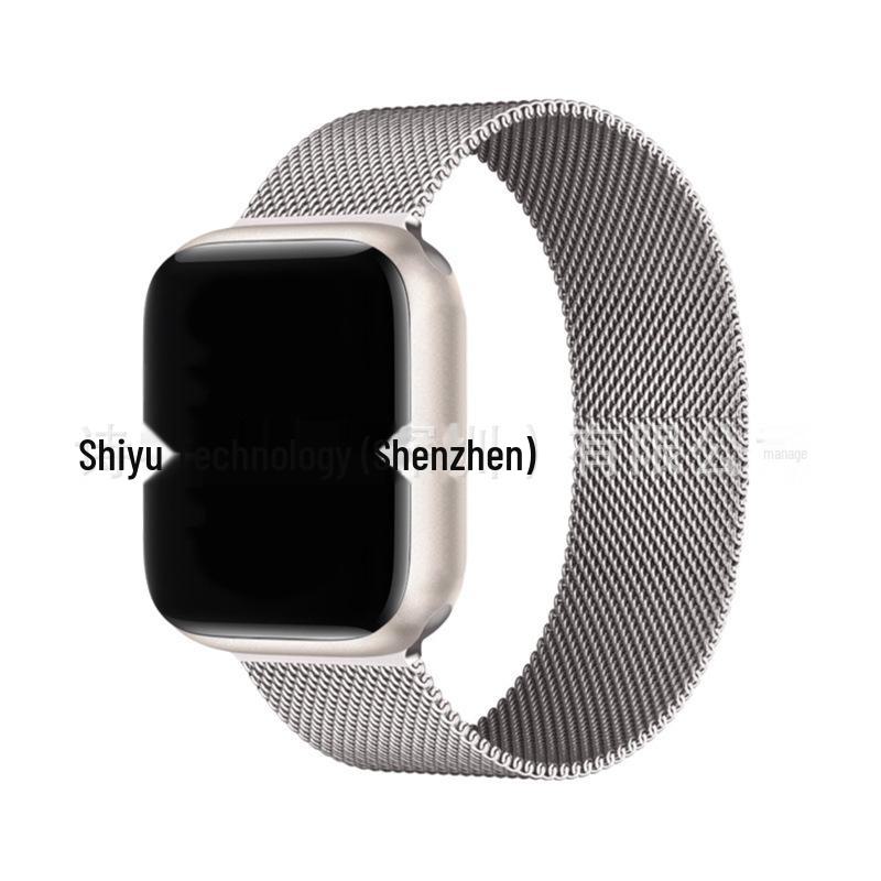 Совместимый металлический ремешок-петля для Apple Watch Series 5-9, SE