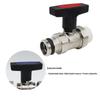 Dual-Use All Copper High Flow Ball Valve for AC and Floor Heating