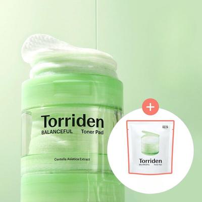 Balanceful Cica Toner Pad 60P Двойная упаковка (60P+60P пополнение)