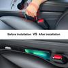 Автомобильный боковой карман для хранения, органайзер-бокс для заполнения пространства в автомобиле, органайзер для щелей в салоне, аккуратные внутренние детали для Tesla Model Y/3 2017-2024