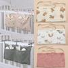1PC Baby Crib Storage Bag Multifunctional Newborn Bedside Organizer Kids Baby Stroller Bag