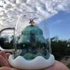 Tree Christmas Ornaments Starry Sky Double Layered Milk Cup Glass Mug Glass Cup Christmas Gifts