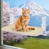 Cat Window Hammock with Strong Suction Large Easy To Cat Window Cat 25kg Weight Breathable Suitable for Both Summer and Stress Window Window Viewing