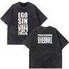 Singer Pablo Alborán Global Tour Kmo 2026 Print Washed Vintage T Shirts Mens Women Hiphop Casual Oversized Streetwear T Shirts