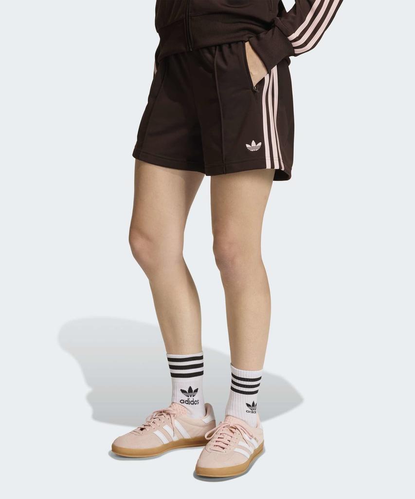 adidas Классические шорты Firebird - Aura Coffee: Песочно-розовый / Kd3672