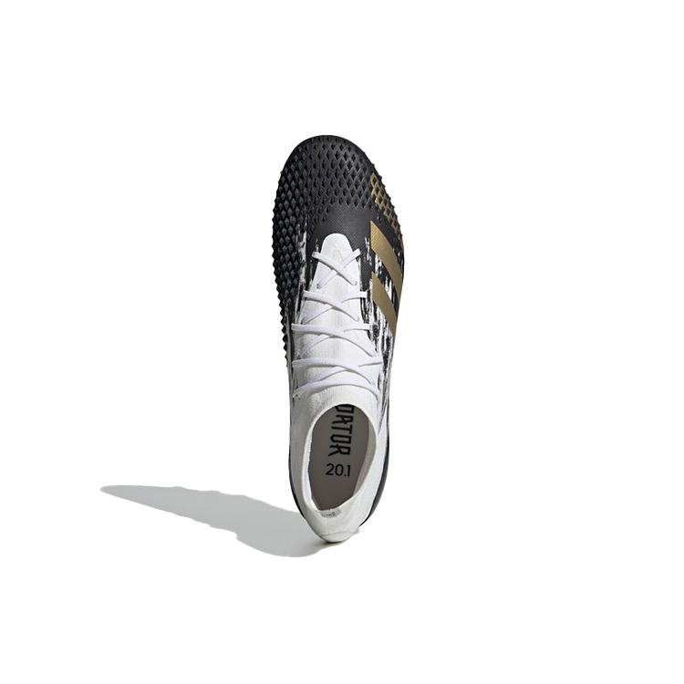 adidas Predator 20.1 AG Artificial Grass 'White Black' (Unisex) Soccer Shoes FW9185
