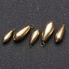 5pcs Split Line Sinkers Additional Weight Sinker Hook Connector Brass Fishing Lead fall