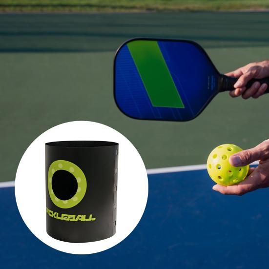Складная игра в пиклбол на открытом воздухе, портативное командное пластиковое ведро для пиклбола для игры на заднем дворе, на пляже, в парке