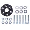 Black Driveshaft Rubber Bushings Kit  935-101, 1227410, 26111227410, 26111227869 for BMW 3 Series E36, E46, 5 Series E34, E39
