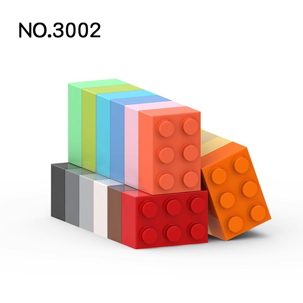 20 шт. MOC 3002 Кирпич 2x3 Плитка Детали Строительные Блоки Частицы DIY Игра для Мозга Детей Сборная Игрушка Подарок на День Рождения