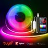 Tuya Smart Zigbee USB 5V COB LED Strip Light RGB Dimmable WiFi Alexa Google Control LED Tape Ribbon Room Decor TV Back Lighting