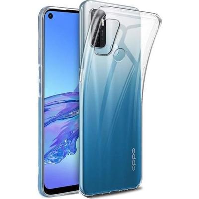 Чехол для Oppo A53/A53S - PHONILLICO - Силиконовый Гель ТПУ - Ультратонкий - Прозрачный - Гибкий
