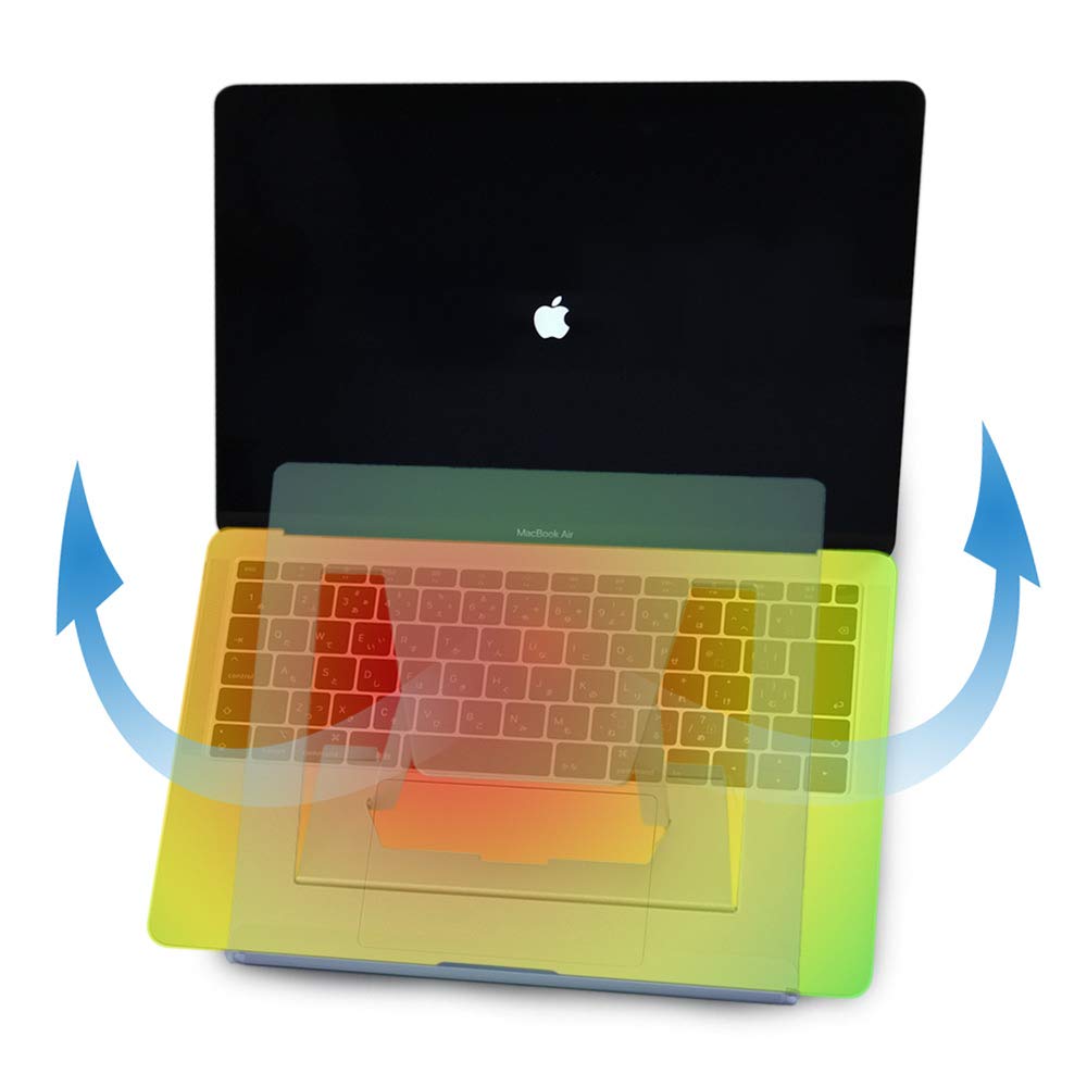 Подставка для ноутбука alumania Изготовлена в соответствии с металлическим корпусом вашего ноутбука, обеспечивает регулировку угла наклона и компактное хранение [СКЛАДНАЯ ПОДСТАВКА] (ЧЕРНЫЙ)