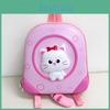 Cute Backpack With Cat Print Design Suitable For Childrens Use Kindergarten
