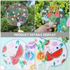 DIY Transparent Hand Fans Portable Graffiti Fan Funny DIY Blank Fan  Kindergarten