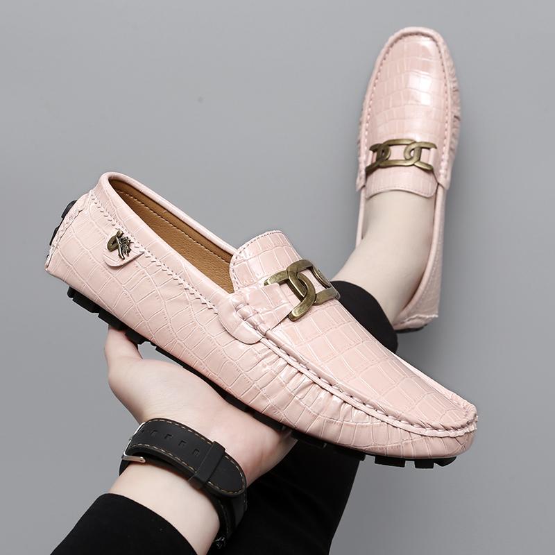 Женские удобные туфли на плоской подошве, мужские мокасины, лоферы, туфли для вождения, повседневные, без застежек, унисекс, большие размеры, фиолетовые, черные, зеленые, синие, кожаные туфли