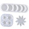 DIY Handmade Mold Star Sun Moon Silicone Resin Molds Jewelry Decorations Resin Mold Silicone