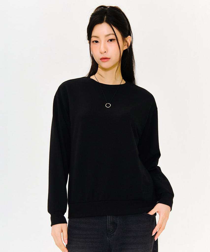 CHASECULT Women'S Essential Daily Sweatshirt - Black