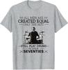 The Best Still Play Drums in Their Seventies Drummers Unisex TShirt Y2k Fashion Music Lover Tee Top Funny Plays Drums Novelty Gift