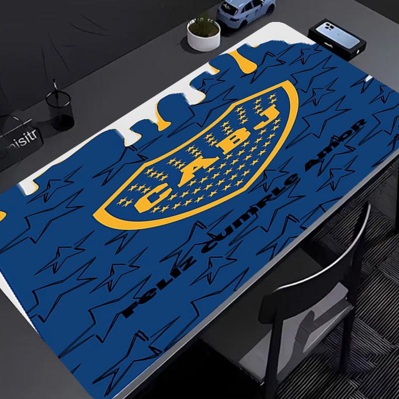 Club Atlético Boca Juniors Mouse Pad - Non-Slip Rubber Base, Smooth Surface for Work,Gaming,Office,And Home Use, Desk Mouse Pad