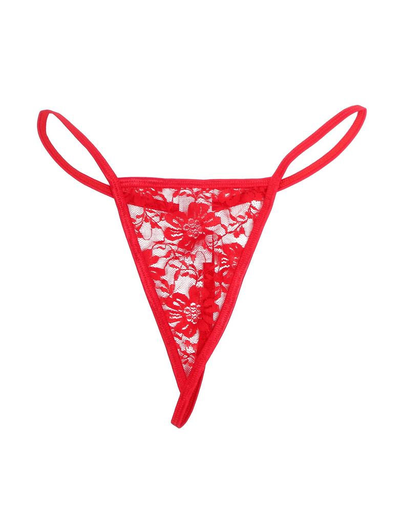 Comeondear Lace Extra Small and Plus Size Panties with Floral Design for a Peachy Available In and 3L Underwear Women's T-Back Panties, Sexy, Print,