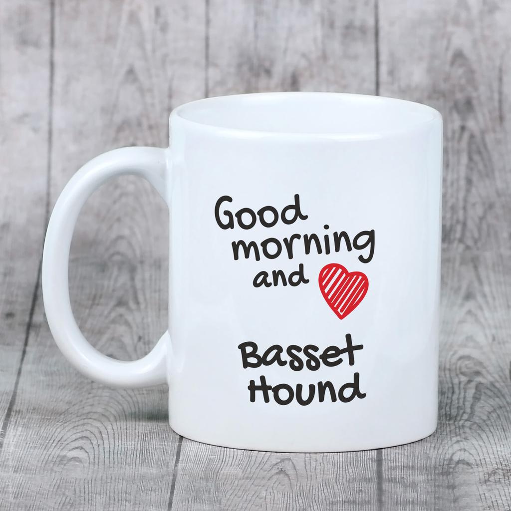 Basset Hound - cup with a dog, personalized cup with a print, a classic gift for everyone from the Art-Dog brand