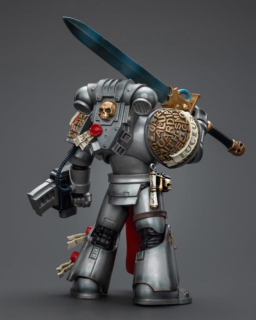 Pipigirl JoyToy Warhammer 40K подлинная лицензированная подвижная серая рыцарская ударная группа Dark Source 12 см фигурка аниме модель 1/18 фигурка, юстикар,