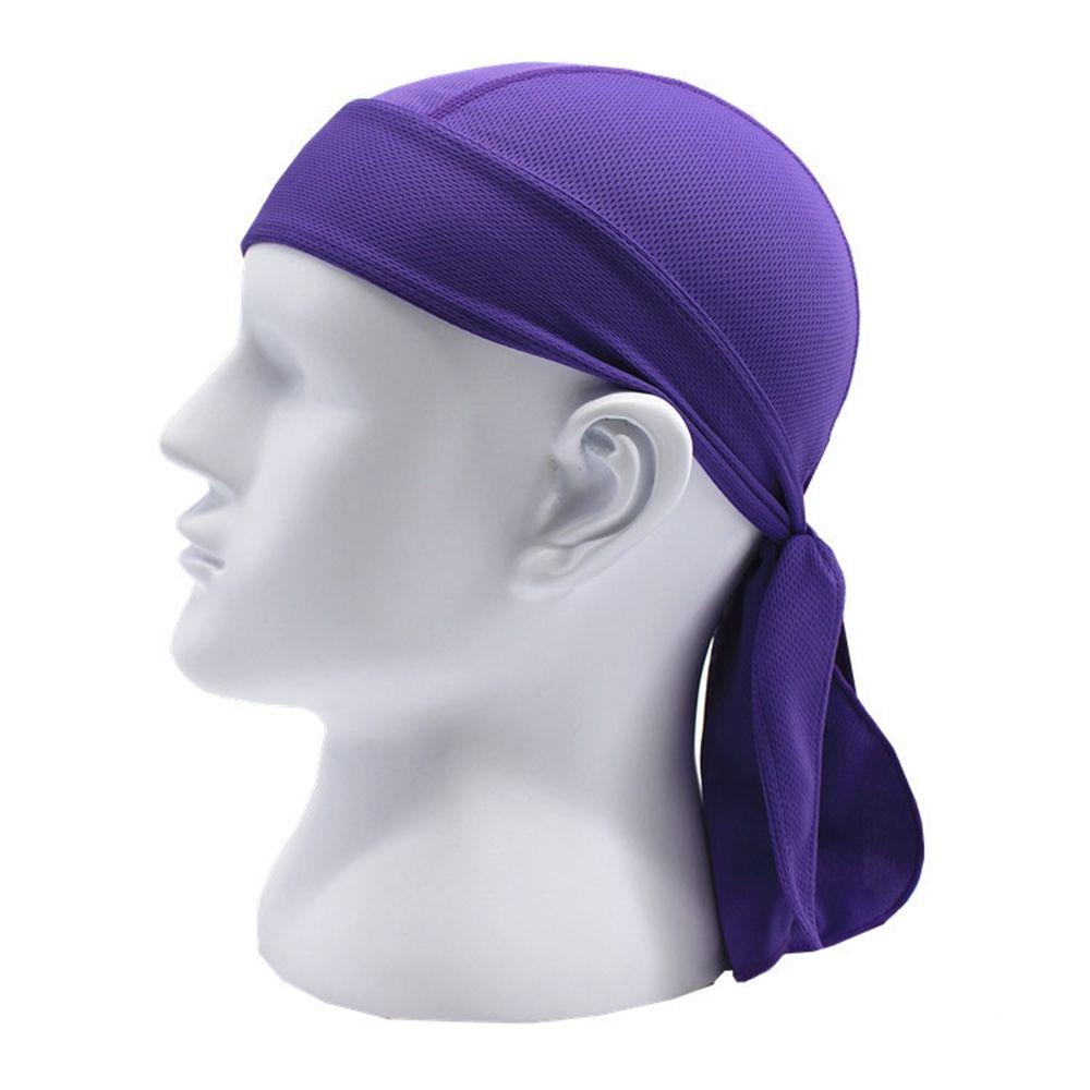 Fitted Tied Mens Womens Pure Color Hat Biker Motorcycle Bandana Head Wrap Newest