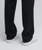 MUSINSA STANDARD Wool Semi-Wide Hidden Elastic Waist Slacks [Black]