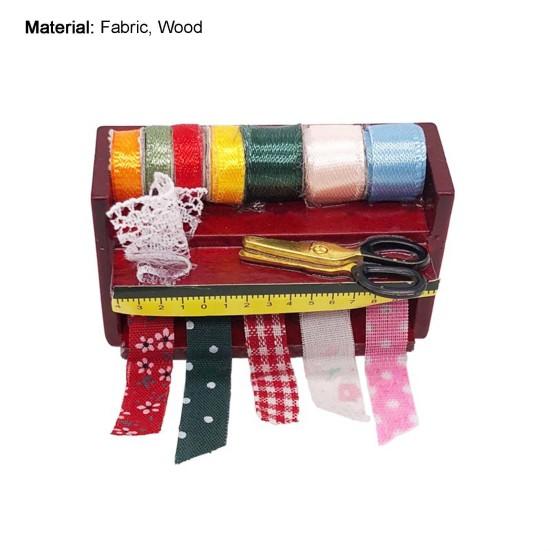 Мини-модель высокой имитации игрушки 1/12 масштаб швейная полка детский подарок для игры в кукольный домик комплект