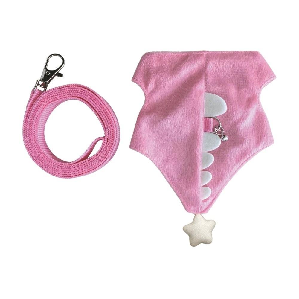 Dragon Design Ferret Vest Harness Cartoon Guinea Pig Safety Vest Cute Ferret Traction Rope Walking