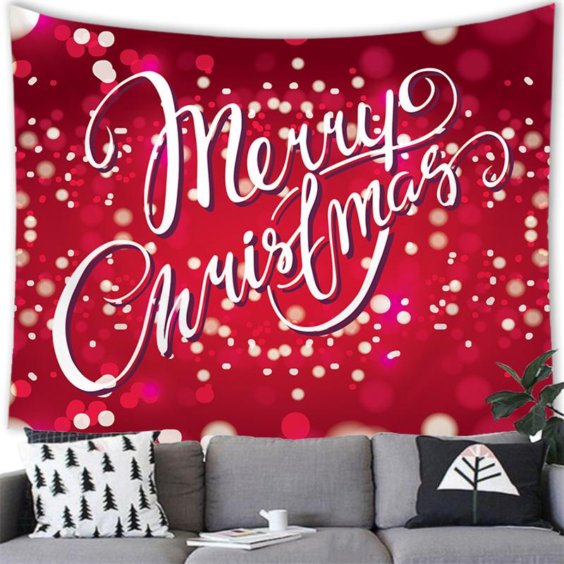 С Рождеством мультфильм снеговик трансграничная поставка гобелен настенное одеяло